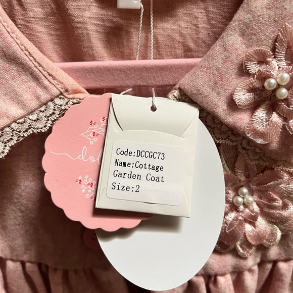Dollcake Cottage Garden coat sz 2 NEW! - Picture 4 of 6